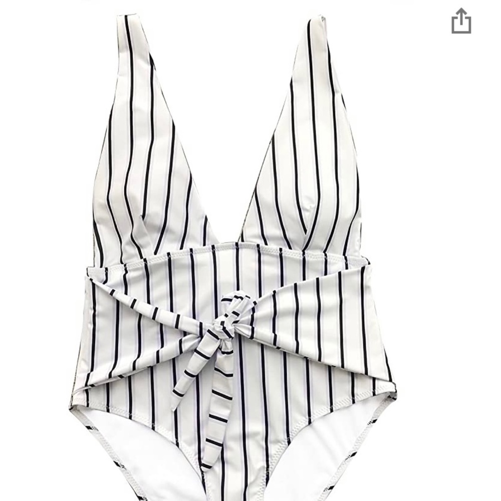 Cupshe Striped One Piece